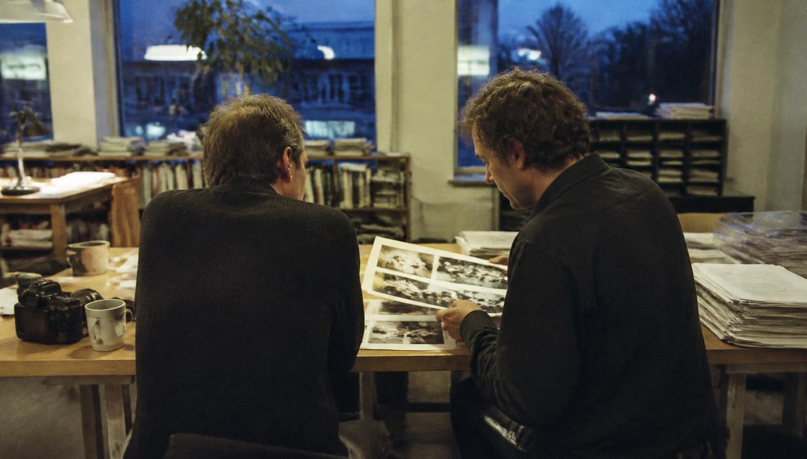 Redactie van Mannenwereld werkt aan een reportage